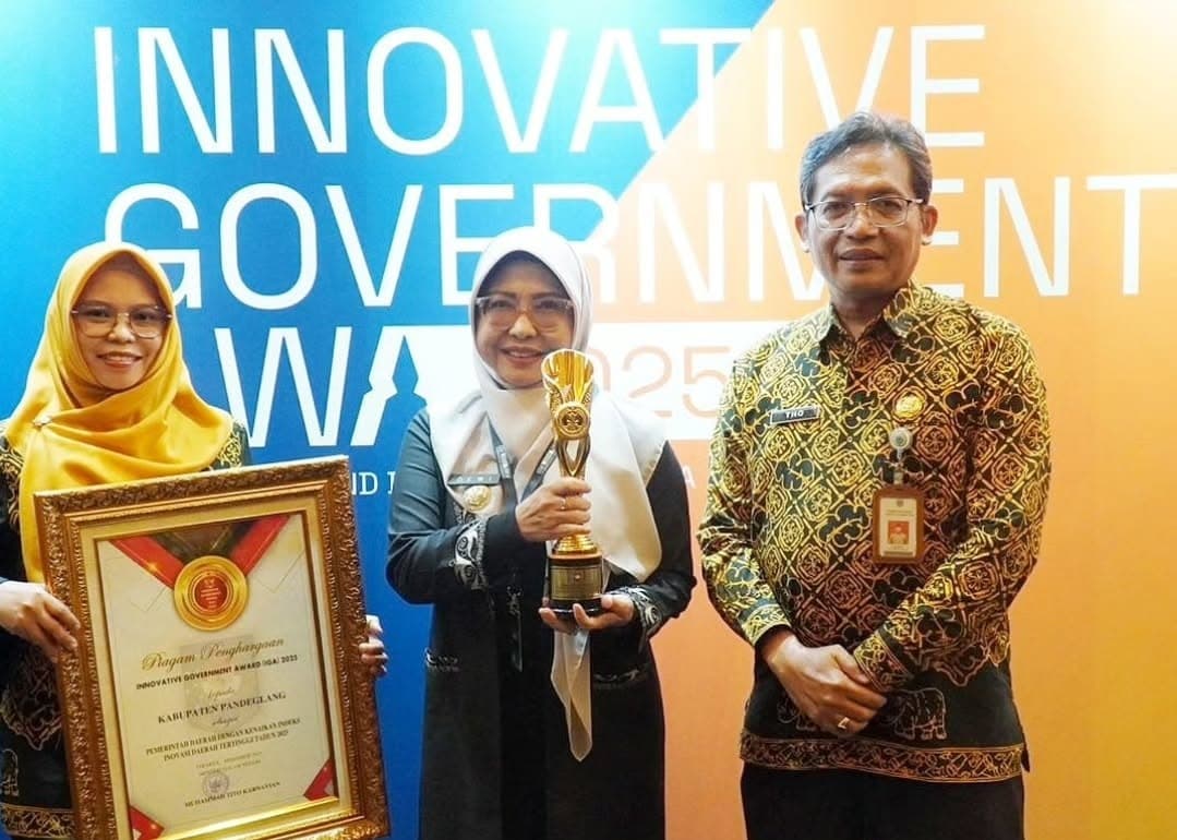 Setelah Menerima Penghargaan Radar Banten Awards, Bupati Pandeglang Dapat Penghargaan dari Kemendagri